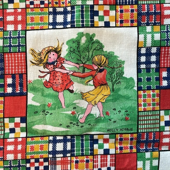 Vintage Holly Hobbie Cotton Fabric - Picture 4 of 9